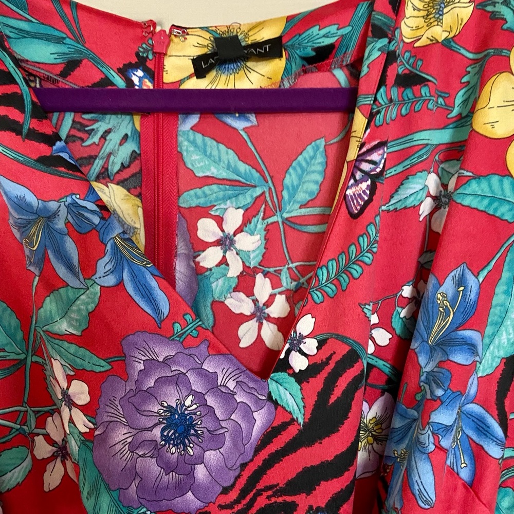 Lane Bryant colorful jumpsuit limited edition